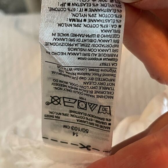 Banana Republic RILEY dress shirt - quilted effect - 14 - Picture 5 of 5